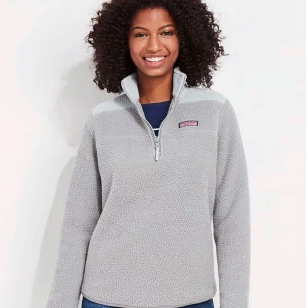 Vineyard Vines Fleece Shep Shirt - sz M